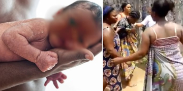 Woman gives birth at her polling unit