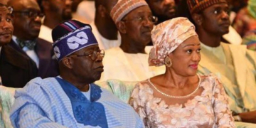 Bola Tinubu and wife, remi Tinubu