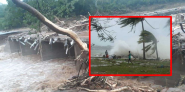 cyclone hits Mozambique and Zimbabwe