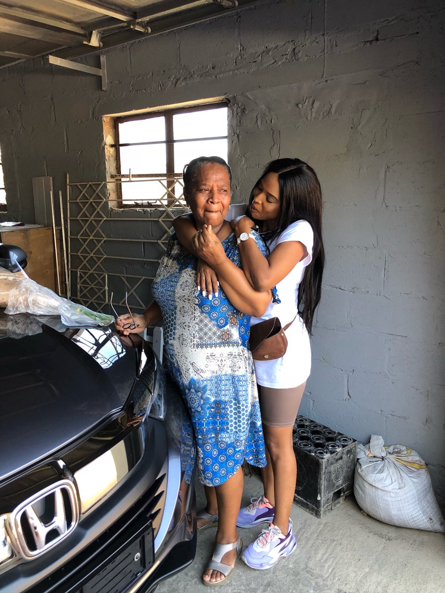 Tears Of Joy As Daughter Surprises 60 Yr Old Mother With Brand New Exotic Car On Her Birthday