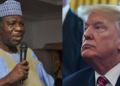 Senator Ameh Ebute, Donald Trump