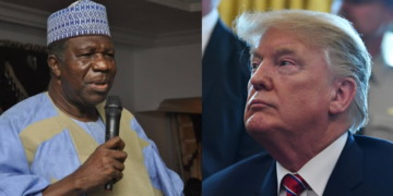 Senator Ameh Ebute, Donald Trump