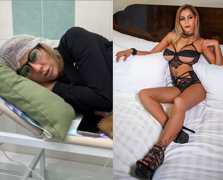 719px x 580px - Porn star 'Queen of Sex' speaks from hospital bed after she was left  exhausted due to her heavy workload (Video)