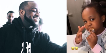 Heart-warming video of Davido's 2nd daughter Hailey singing Able God