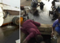 Scene of Fuel Tanker Accident in Nasarawa