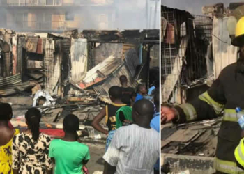 Oba fire outbreak