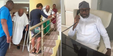 Ailing Coach Christain Chukwu, Femi Otedola