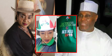 Rita Edochie, Atiku Abubakar