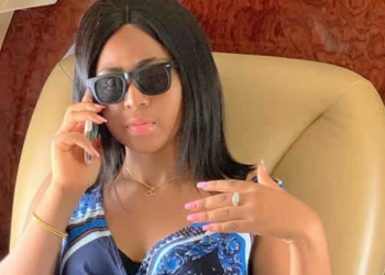 Regina Daniels flaunts ring