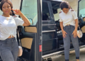 Regina Daniels show off her new Mercedes Brabus