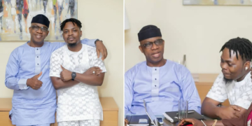 Olamide meets Dapo Abiodun