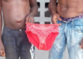 Thieves arrested with stolen Pants