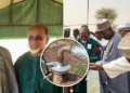 Photo of Musa Usman, the Nigerian Gateman who rejected house gift for borehole