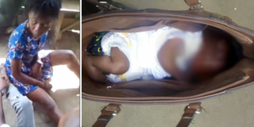 Woman Hides Stolen Baby In Her Handbag