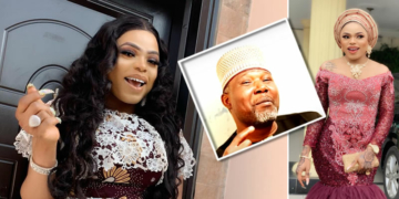 Bobrisky, Inset: Alpha Hammed Ademola