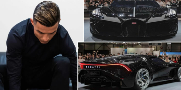 Cristiano Ronaldo new Whip, Bugatti La Voiture Noire