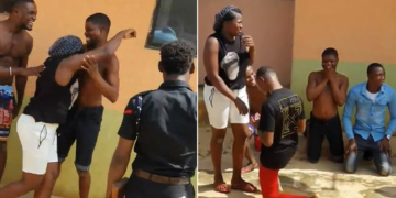 Man proposes to girlfriend during a fake police invasion