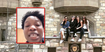 University of Saskatchewan in Canada; Inset: Nigerian student, Ife who's accusing the school of racism