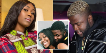 Skales and Singer girlfriend,  Neza