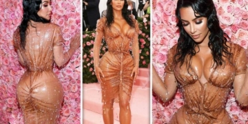 Kim Kardashian at the Met Gala