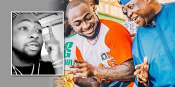 Davido, Senator Adeleke