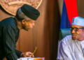 President Buhari, vice president, Yemi Osinbajo