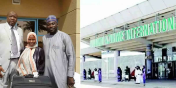 Zainab Aliyu arrives Nigeria from Saudi Arabia