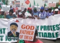 NLC protest aginst Chris Ngige