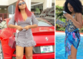 Regina Daniels With Her Husband’s Customized Ferrari