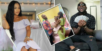 Davido, babymama and daughter