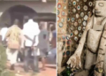 Herbalist retrieves his juju from pastor in church