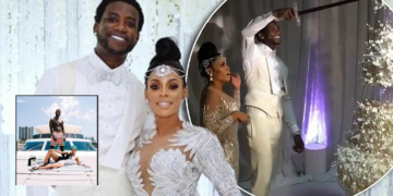 American rapper, Gucci Mane and his wife, Keyshia Ka'oir