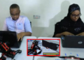 Nigerian kids Fathia and Oluwatobiloba build robots