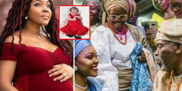 Joke Silva and Olu Jacobs's first grandchild