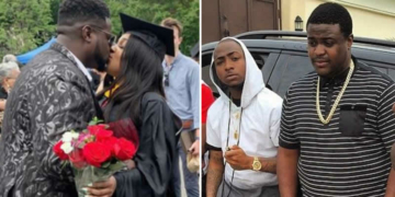 Adewale Adeleke, girlfriend and Davido