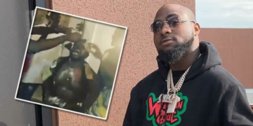 Davido; INSET: Shoki Shitta speaks of N1m cash gift