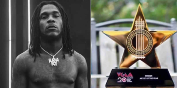 Burna Boy wins African artiste of the year at VGMA 2019