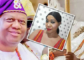 Ooni of Ife, Prince Abimbola Adegboyega Ogunwusi; INSET: Funmi Onabamiro