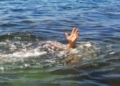 A drowning man: Image for depiction purpose only