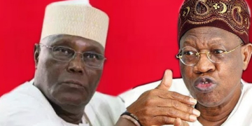 Atiku Abubakar and Lai Mohammed