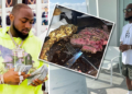 Davido show off N980,000 'Miami Suya'