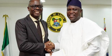 Babajide Sanwo-Olu and Governor Ambode