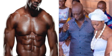 Man with six packs, regina Daniels, ned Nwoko