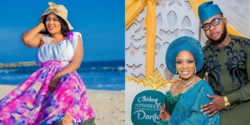 Bidemi and her partner welcomes their first child, a baby boy