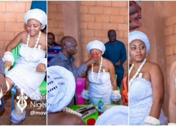 Regina Daniels’ Children’s Day event  is an initiation party man alleges