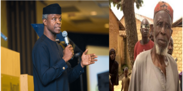 VP Yemi Osinbajo and Muslim Cleric, Abdullahi Abubakar