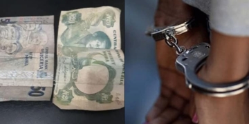 Arrested for being in possession of old Naira currencies