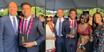 Ben Murray-Bruce's son graduates