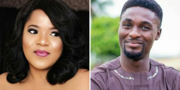 Seyi Edun in tears as husband Adeniyi Johnson surprised her