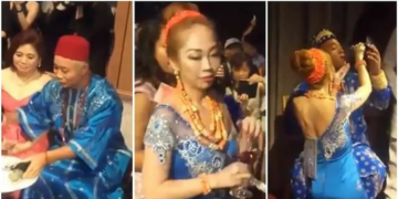 Igbo man marries his Taiwanese bride